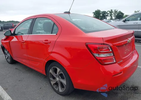 2020 Chevrolet Sonic Fwd Premier из США, поврежденный, VIN 1G1JF5SB8L4112338